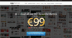 Desktop Screenshot of eggthemes.com